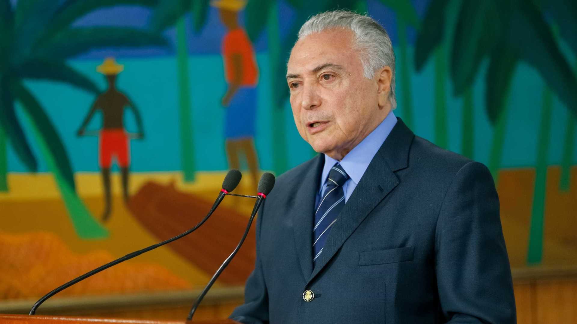 REAJUSTE SALARIAL: Temer deve sancionar reajuste de 16,38% para o Supremo até quarta-feira