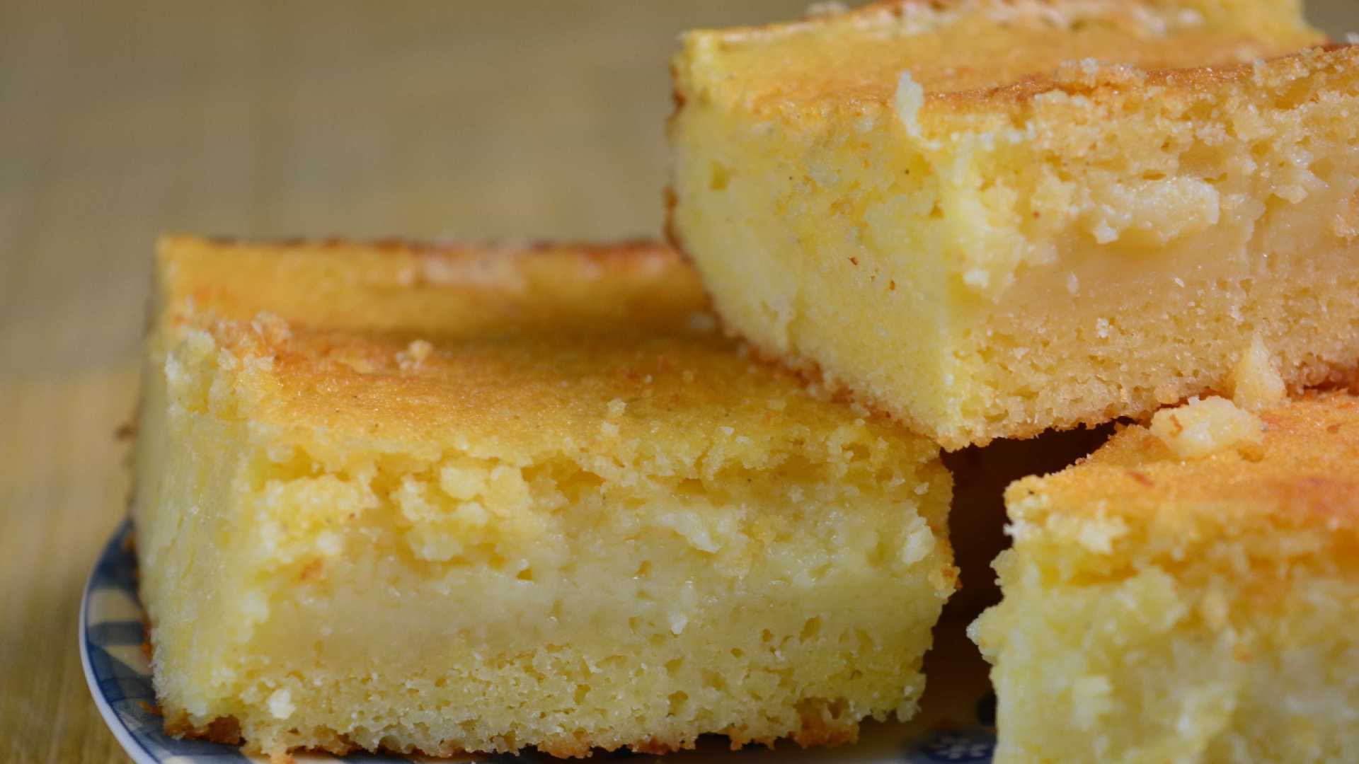 RECEITA: Bolo de milho cremoso super simples e rápido