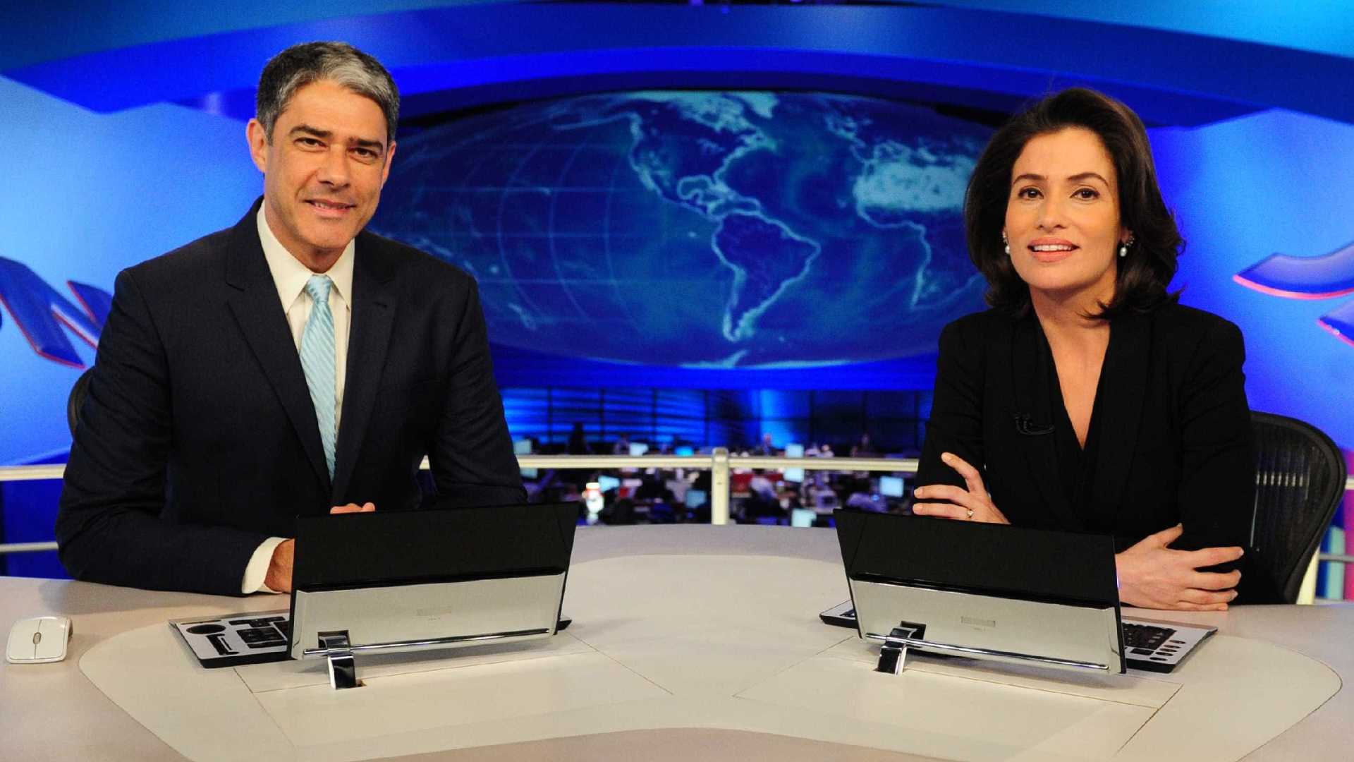 JN: Entenda a diferença salarial entre William Bonner e Renata Vasconcellos