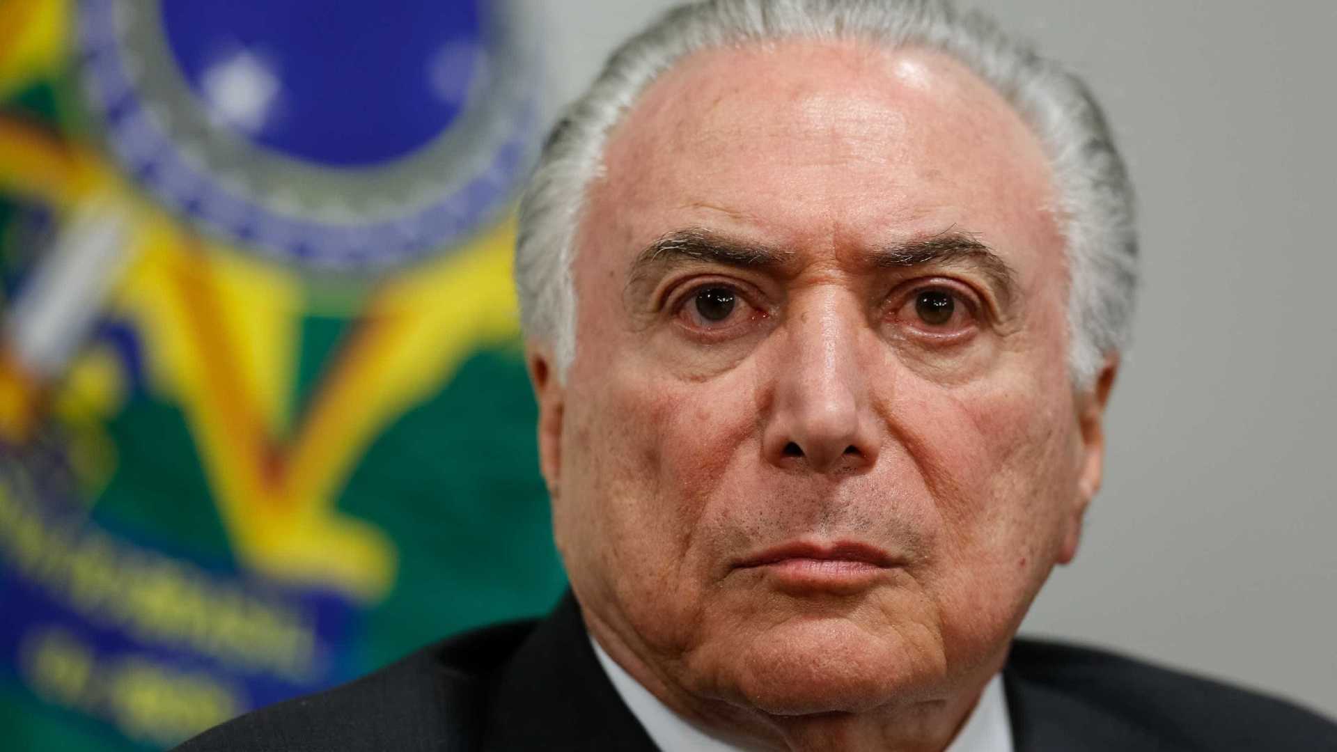 INVESTIGADO: Polícia Federal indicia Temer por corrupção e lavagem de dinheiro