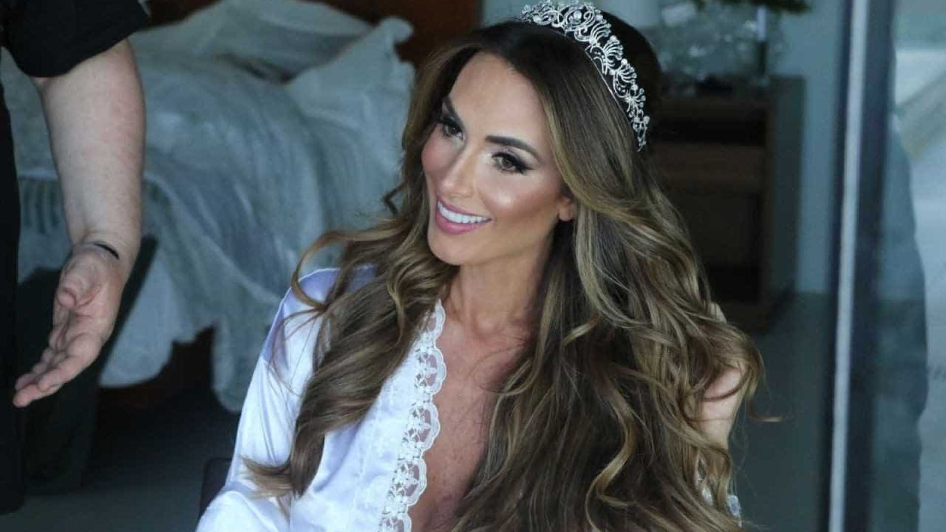 CONFUSÃO: Convidada é furtada no casamento de Nicole Bahls no Rio