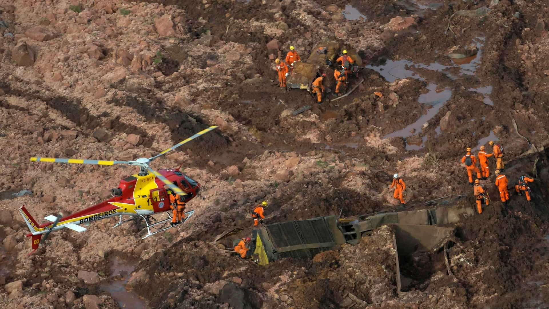 TRISTE: Número de mortos em Brumadinho sobe para 169