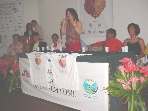 Solenidade marca o lançamento campanha Natal Sem Fome