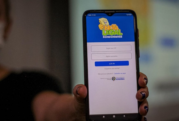 NOVIDADE: Aplicativo Nota Legal Rondoniense é lançado pelo Governo