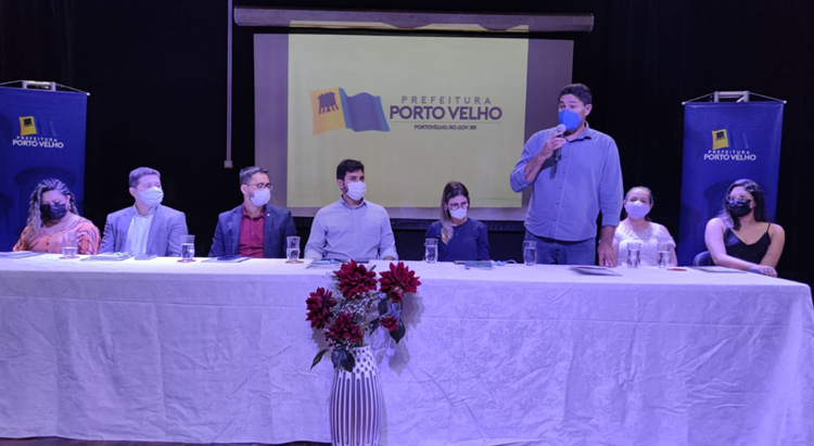 EM PORTO VELHO: Marcio Pacele participa de cerimônia de reinauguração do Teatro Banzeiros