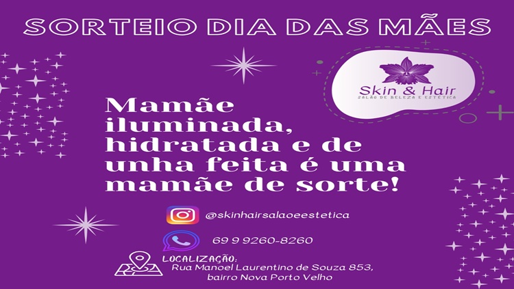 PROMOÇÃO: Concorra um combo de beleza especial para o Dia das Mães