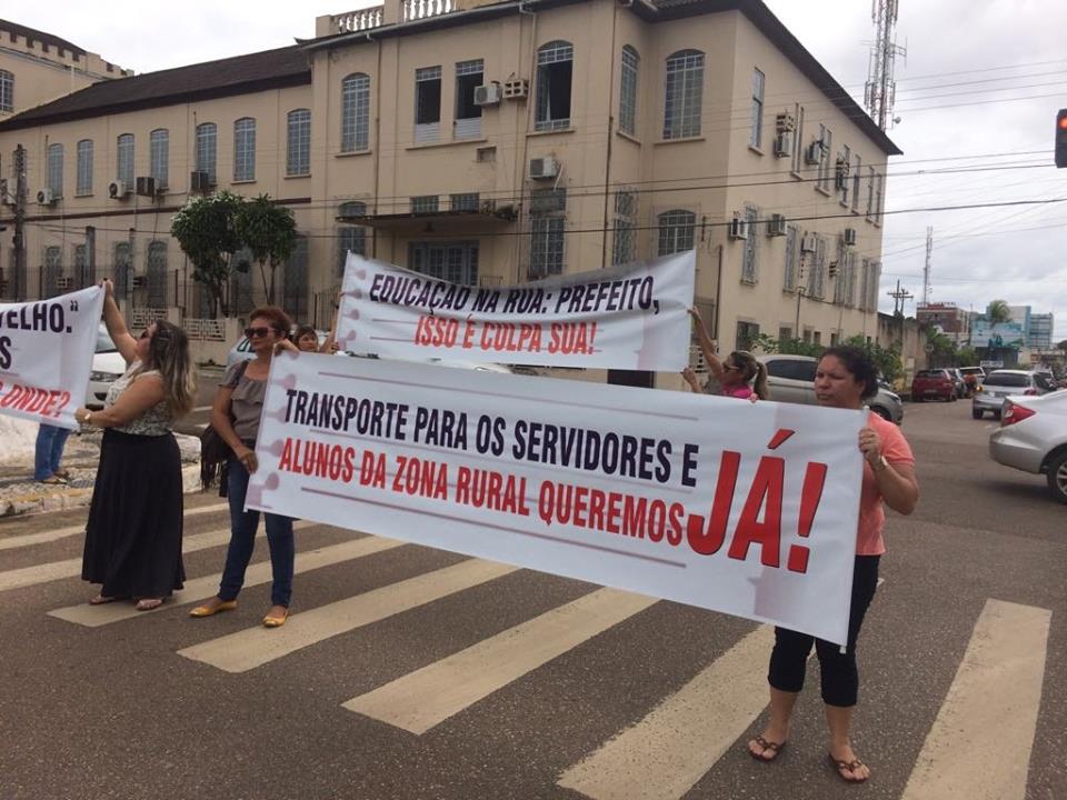 CAOS: Servidores sem transporte escolar e 2 mil crianças sem aula