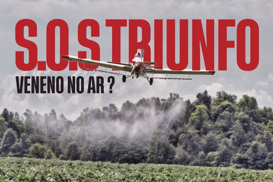 TRIUNFO: Pulverização aérea ilegal ameaça vidas e devasta meio ambiente