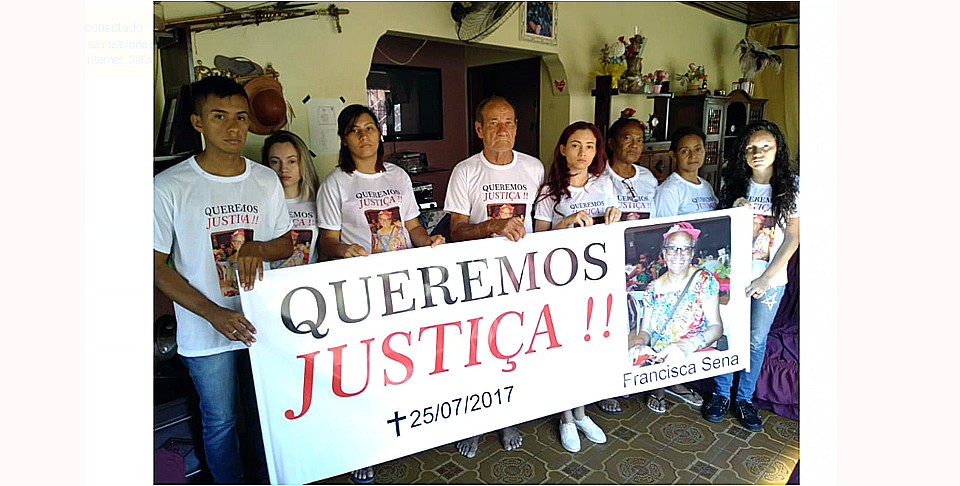 CONFIRA O VÍDEO: Um ano após morte de idosa, família pede por justiça