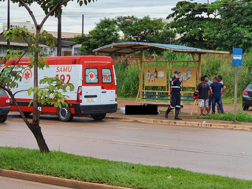 MAL SÚBITO : Sitiante passa mal e morre em parada de ônibus em Porto Velho