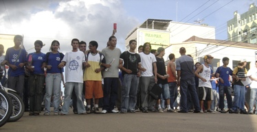 Veja fotos da manifestação de hoje