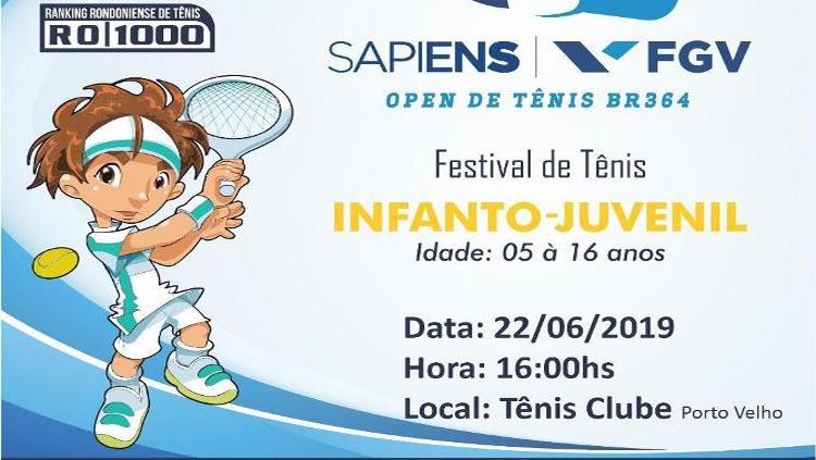 VEM AÍ! Sapiens FGV Open de Tênis BR364 RO1000