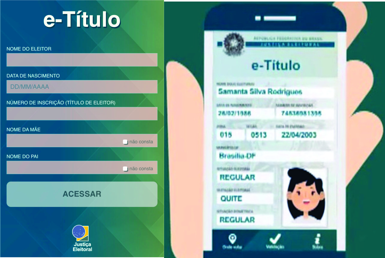 PARA VOTAR: E-Título passa a ter foto do eleitor e pode ser usado como documento oficial