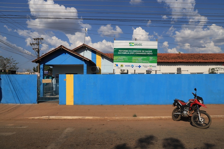 REFORMA: Unidade de Saúde Ernandes Índio será entregue na sexta-feira (17)