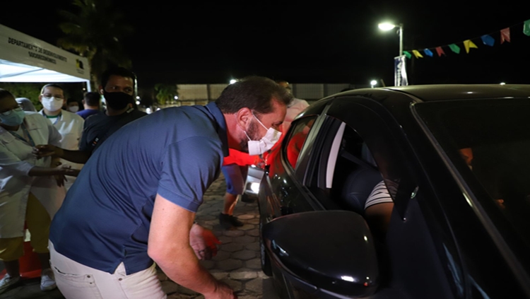 PORTO VELHO: Sétima edição do drive-thru da vacinação contra covid-19 é realizado