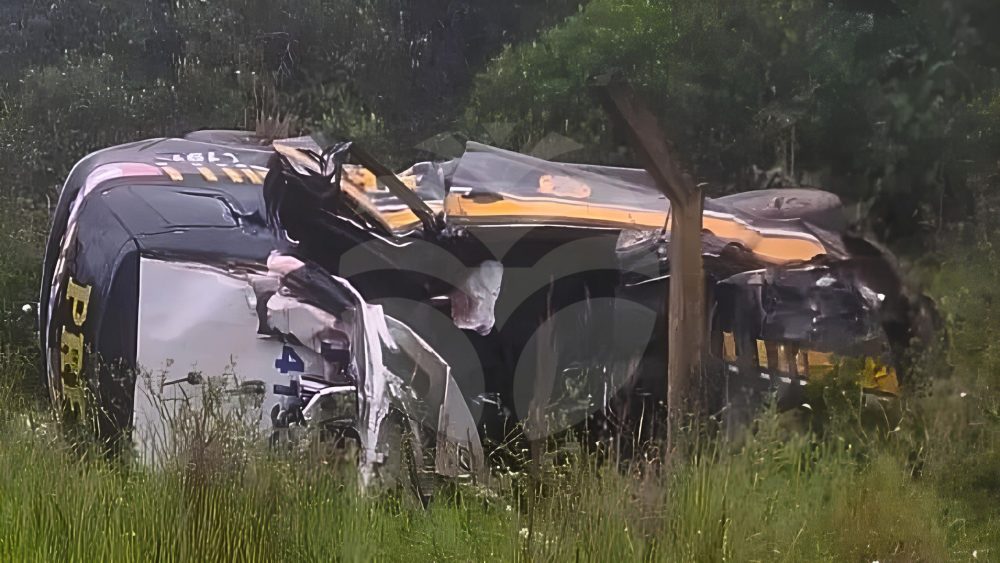 TRAGÉDIA: Viatura da PRF capota durante perseguição e policial morre 