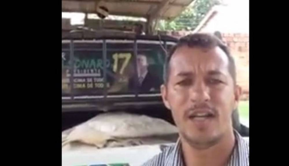 ASSISTA: Morador de Ariquemes grava vídeo pedindo que Bolsonaro “não se junte a corruptos”