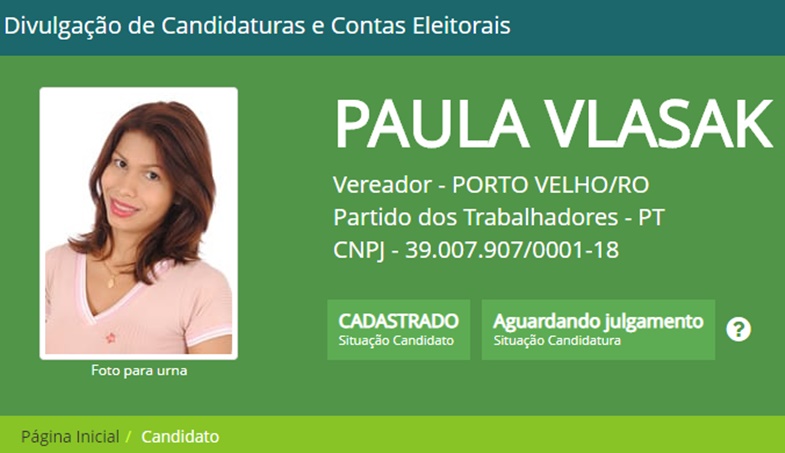 ELEIÇÕES: Transexual Paula Vlasak se candidata à vereadora pelo PT na capital  