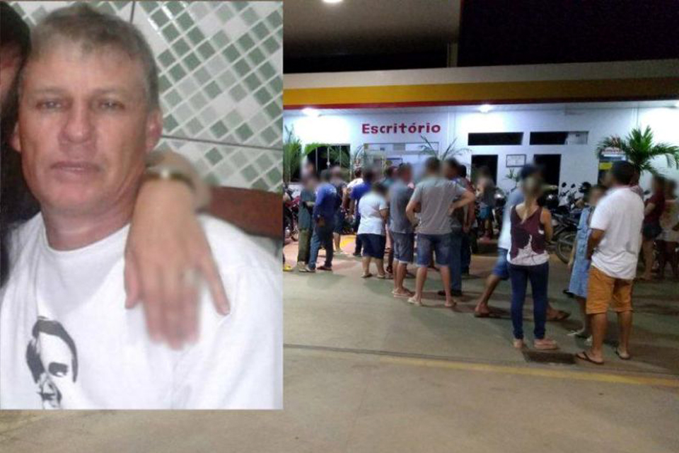 HOMICÍDIO: Frentista é morto com três tiros em posto de combustível que trabalhava em RO