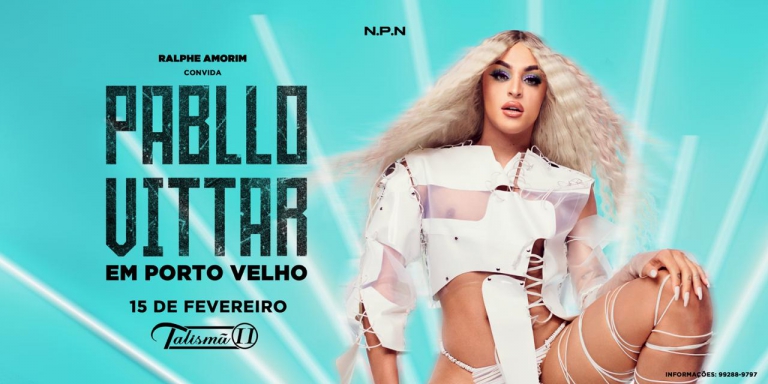 Concorra a ingressos para o Show Pablo Vittar em Porto Velho