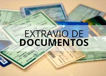 EXTRAVIO DE DOCUMENTOS: Valcineia de Araujo Pinheiro