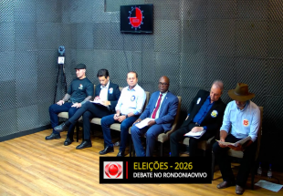 DEBATE RONDONIAOVIVO: Candidatos a vice-governador de RO discutem temas; confira pontos altos
