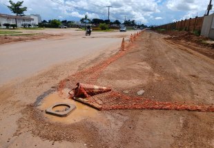 PEDIDO DE PROVIDÊNCIA: Obras paradas na estrada da Penal geram transtornos em PVH