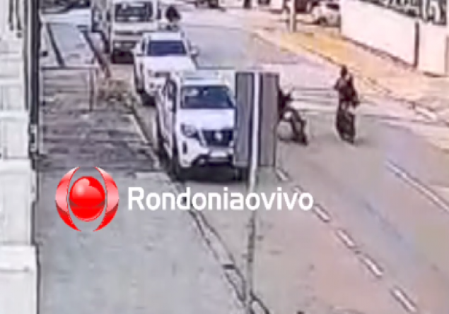 VÍDEO: Motoboy sofre tentativa de homicídio a tiros na região Central de Porto Velho 