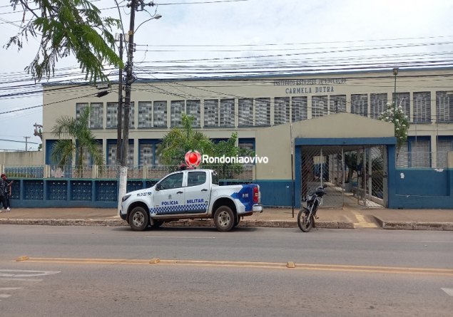 RIXA: Aluno da Escola Carmela Dutra é atacado a golpes de faca