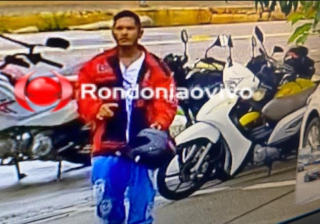 FAÇA DENÚNCIA: Ladrão de moto Honda Biz é flagrada agindo na frente do CPA em Porto Velho 