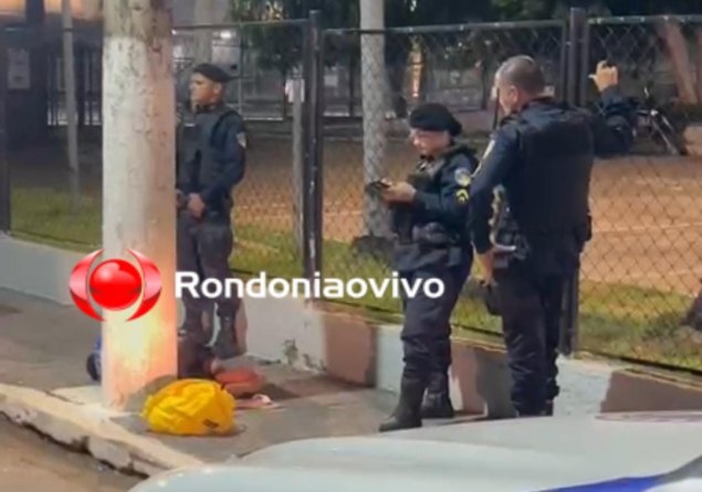 VÍDEO: Mulher é socorrida após ser agredida com pauladas por segurança