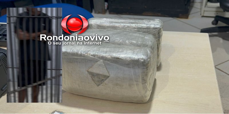 NO ÔNIBUS: 'Neto' que vinha de Guajará visitar avó sem saber o endereço é preso por tráfico