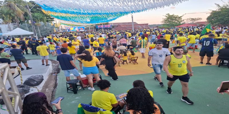 RUMO AO HEXA: Porto Velho faz festa da Copa com torcida e empate do Brasil na estreia de 2026