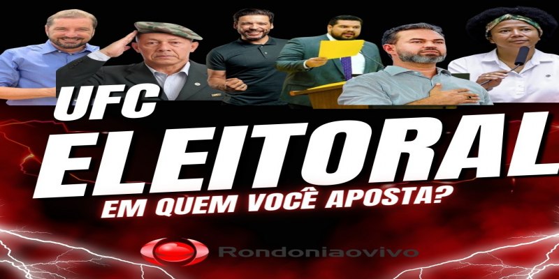 ENQUETES: ‘UFC ELEITORAL’ — Em quem você aposta nas Eleições de 2026?