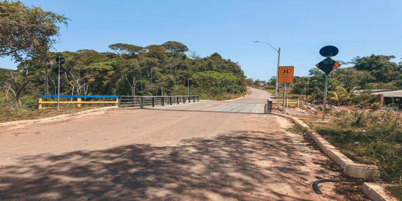 TRÂNSITO: Lombadas serão instaladas nas extremidades de ponte na Estrada de Santo Antônio