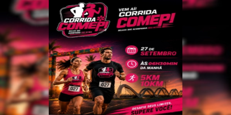 TODAS CATEGORIAS: Corrida COMEPI está de volta a Porto Velho com desafios de 5km e 10km