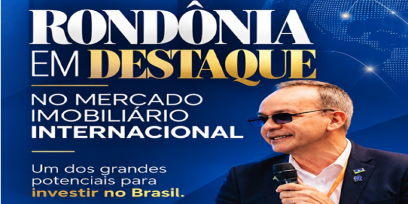 MERCADO IMOBILIÁRIO: Presidente do CRECI-RO apresenta potencial de RO em congresso internacional