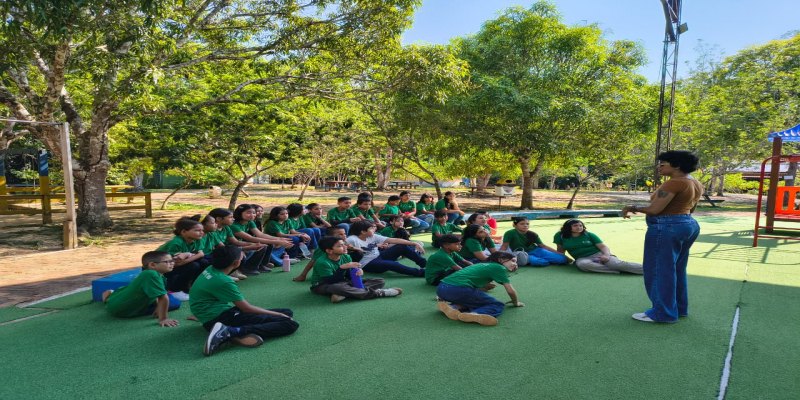 EM PORTO VELHO: Passeios educativos no Parque Natural aproximam estudantes da natureza