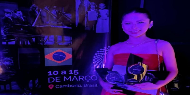 ÍCONE CULTURAL: Pianista rondoniense ganha três prêmios no Carmel Klavier Latinoamérica