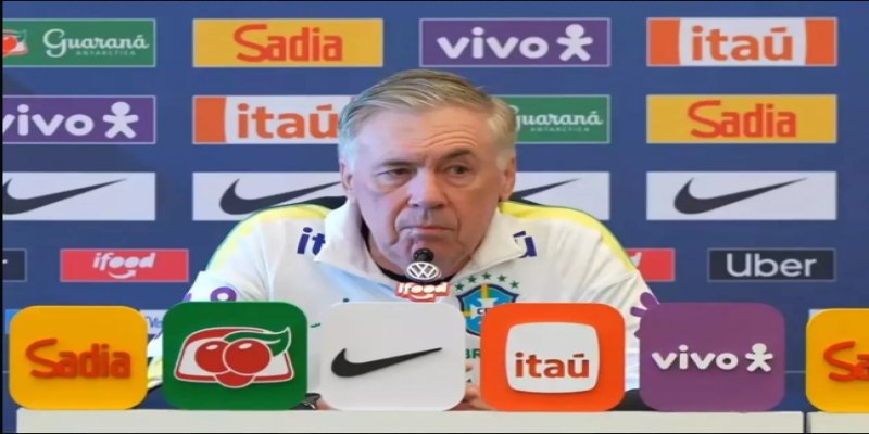 OTIMISMO: Carlo Ancelotti divulga time titular da Seleção Brasileira 