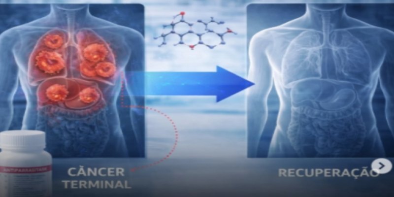 PROTOCOLO TIPPENS: Paciente com câncer se recupera após tomar um medicamento antiparasitário