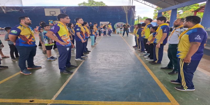 DBV POR UM DIA: Desbravadores promovem ação comunitária e educativa em escola de Porto Velho