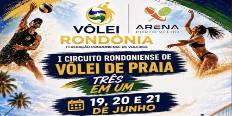 ESPORTE: Circuito de Vôlei de Praia movimenta Porto Velho