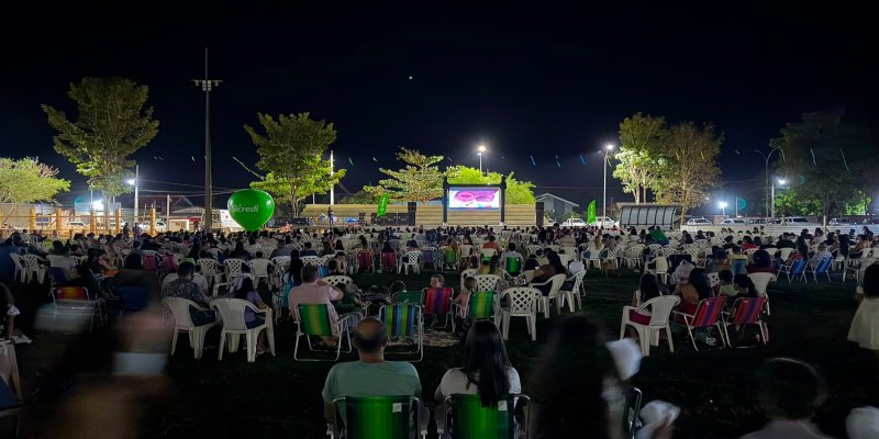 CINE SICREDI: Projeto leva cultura, lazer e emoção a comunidades de Rondônia