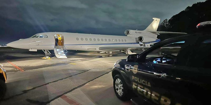 PESSOAS A BORDO: Força Aérea nega ter imposto sigilo a voos de jato ligado a Vorcaro
