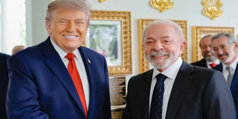REUNIÃO POSITIVA: 'Reunião foi muito boa', diz Trump após  quase 3 horas com Lula