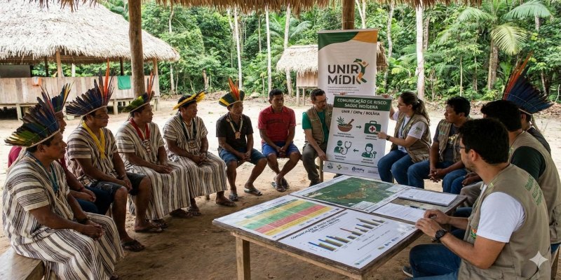  COOPERAÇÃO INTERNACIONAL: UNIR estuda saúde indígena e comunicação de risco no Brasil e na Bolívia