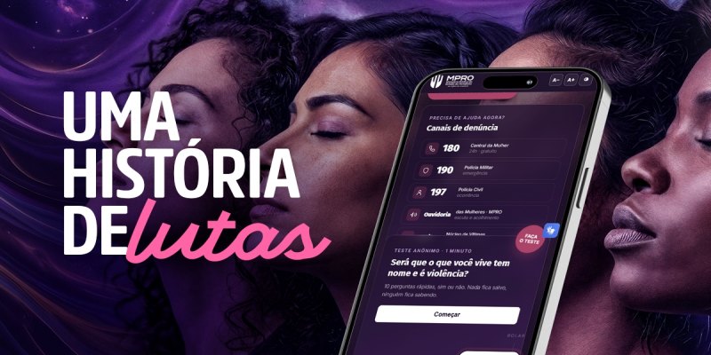 MARIA DA PENHA: MPRO lança portal com canais de ajuda e informações sobre violência